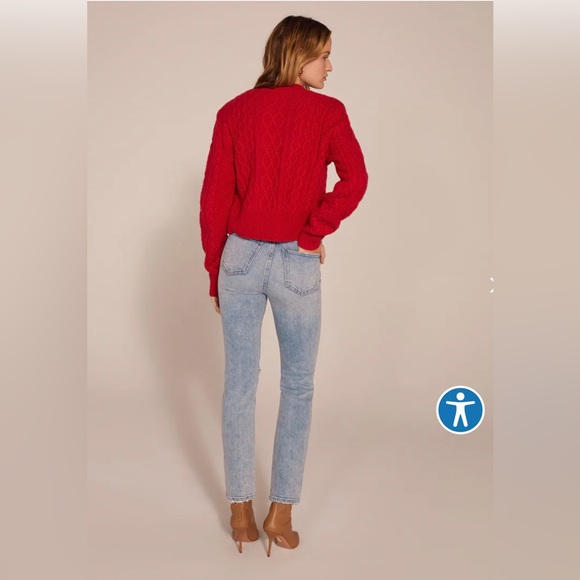 Valentina High Rise Cigarette Ankle Jean - Picture 3 of 3